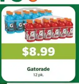 Living Fresh Market Gatorade offer