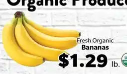 Living Fresh Market Fresh Organic Bananas offer