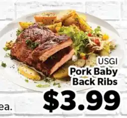 Living Fresh Market USGI Pork Baby Back Ribs offer