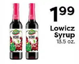 Rich's Fresh Market Lowicz Syrup offer