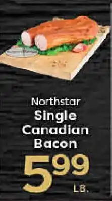 Rich's Fresh Market Northstar Single Canadian Bacon offer