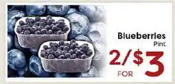 Rich's Fresh Market Blueberries offer