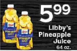 Rich's Fresh Market Libby's Pineapple Juice offer