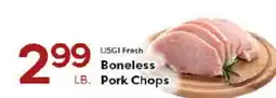 Rich's Fresh Market USGI Fresh Boneless Pork Chops offer