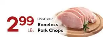 Rich's Fresh Market USGI Fresh Boneless Pork Chops offer