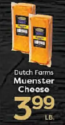Rich's Fresh Market Dutch Farms Muenster Cheese offer