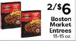 Rich's Fresh Market Boston Market Entrees offer