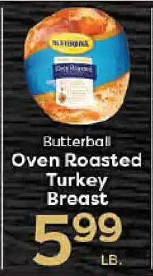 Rich's Fresh Market Butterball Oven Roasted Turkey Breast offer