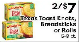 Rich's Fresh Market Texas Toast Knots, Breadsticks or Rolls offer