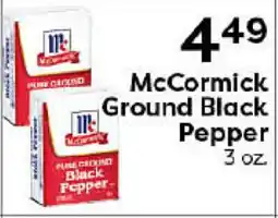 Rich's Fresh Market McCormick Ground Black Pepper offer