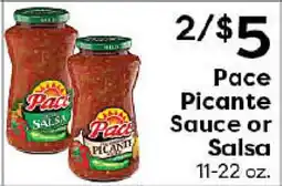Rich's Fresh Market Pace Picante Sauce or Salsa offer