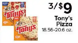 Rich's Fresh Market Tony's Pizza offer