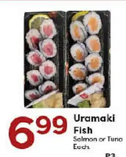 Rich's Fresh Market Uramaki Fish offer