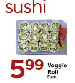 Rich's Fresh Market Veggie Roll offer