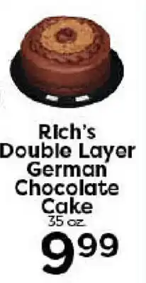 Rich's Fresh Market Rich's Double Layer German Chocolate Cake offer