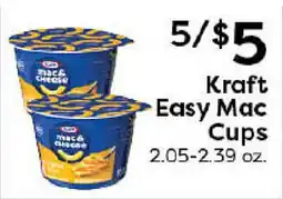 Rich's Fresh Market Kraft Easy Mac Cups offer