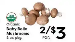 Rich's Fresh Market Organic Baby Bella Mushrooms offer