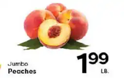 Rich's Fresh Market Jumbo Peaches offer