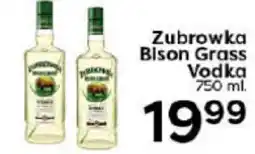 Rich's Fresh Market Zubrowka Bison Grass Vodka offer
