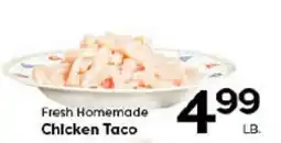 Rich's Fresh Market Fresh Homemade Chicken Taco offer
