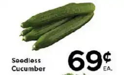 Rich's Fresh Market Seedless Cucumber offer