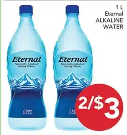 Pete's Fresh Market 1 L Eternal ALKALINE WATER offer