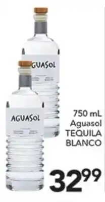 Pete's Fresh Market 750 mL Aguasol TEQUILA BLANCO offer