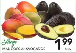 Pete's Fresh Market MANGOES or AVOCADOS offer