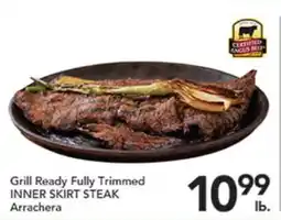Pete's Fresh Market Grill Ready Fully Trimmed INNER SKIRT STEAK offer
