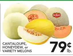 Pete's Fresh Market CANTALOUPE, HONEYDEW, or VARIETY MELONS offer