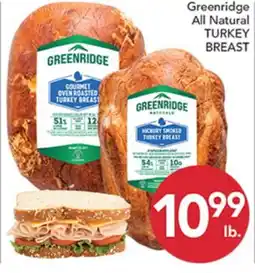 Pete's Fresh Market Greenridge All Natural TURKEY BREAST offer