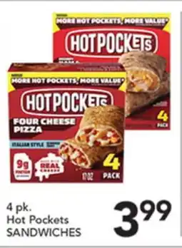 Pete's Fresh Market Hot Pockets SANDWICHES offer