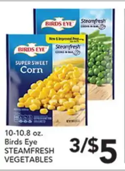 Pete's Fresh Market Birds Eye STEAMFRESH VEGETABLES offer