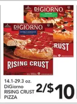 Pete's Fresh Market DiGiorno RISING CRUST PIZZA offer