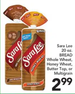 Pete's Fresh Market Sara Lee BREAD offer