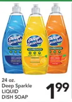 Pete's Fresh Market 24 oz. Deep Sparkle LIQUID DISH SOAP offer