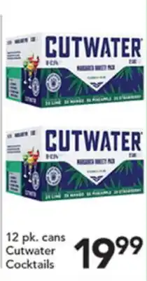 Pete's Fresh Market Cutwater Cocktails offer