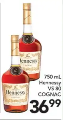 Pete's Fresh Market 750 mL Hennessy VS 80 COGNAC offer