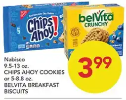 Pete's Fresh Market NABISCO CHIPS AHoy! COOKIES or BELVITA BREAKFAST BISCUITS offer