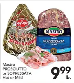 Pete's Fresh Market Mastro PROSCIUTTO or SOPRESSATA offer