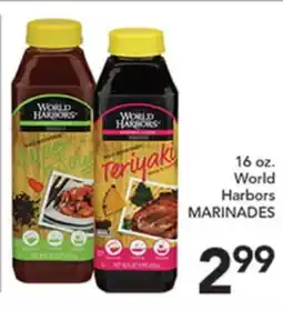 Pete's Fresh Market 16 oz. World Harbors MARINADES offer