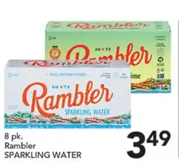 Pete's Fresh Market Rambler SPARKLING WATER offer
