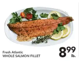 Pete's Fresh Market Fresh Atlantic WHOLE SALMON FILLET offer
