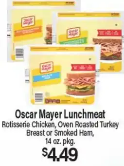 Angelo Caputo's Fresh Market Oscar Mayer Lunchmeat offer