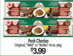 Angelo Caputo's Fresh Market Pork Chorizo offer
