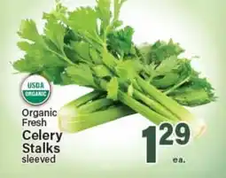 Angelo Caputo's Fresh Market Organic Fresh Celery Stalks sleeved offer