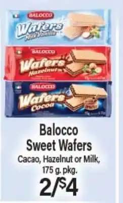 Angelo Caputo's Fresh Market Balocco Sweet Wafers offer