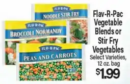 Angelo Caputo's Fresh Market Flav-R-Pac Vegetable Blends or Stir Fry Vegetables offer
