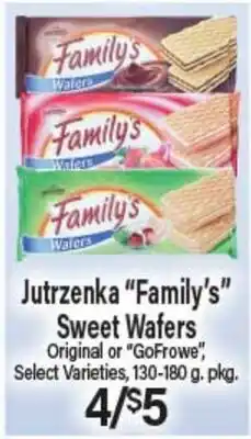 Angelo Caputo's Fresh Market Jutrzenka Family's Sweet Wafers offer