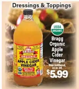 Angelo Caputo's Fresh Market Bragg Organic Apple Cider Vinegar offer